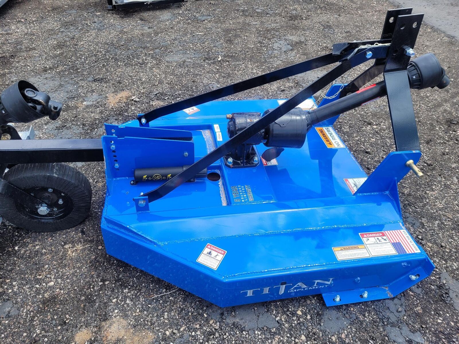 Titan/Ironcraft 1200 4' Blue Rotary Cutter