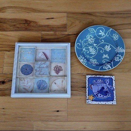 Wall Decor & Plate Set