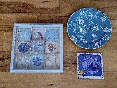 Wall Decor & Plate Set