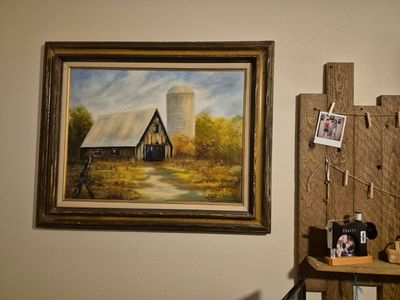 Barn - Italian Oil Painting
