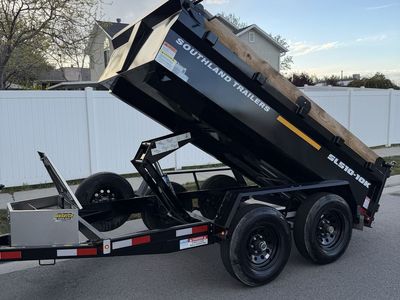 Like New 2026 5x10 Southland Dump Trailer