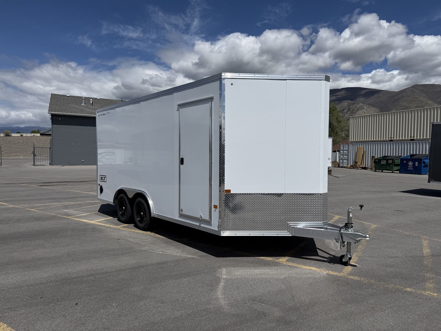 2026 Alcom Competitively Price All-Aluminum Stealth 8.5x16 Car Hauler