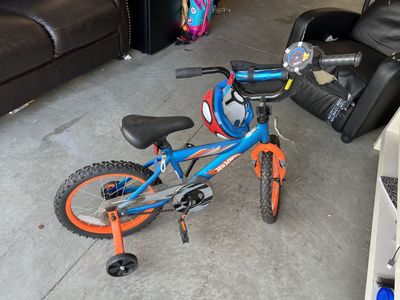 Spider-Man bike ages 4-6