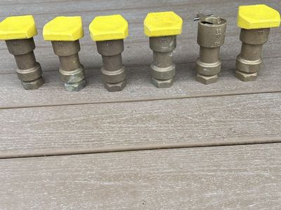 11/4 quick coupler sprinkler recovers