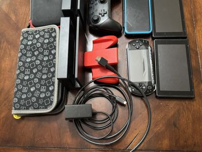 Nintendo Switch and some other accessories