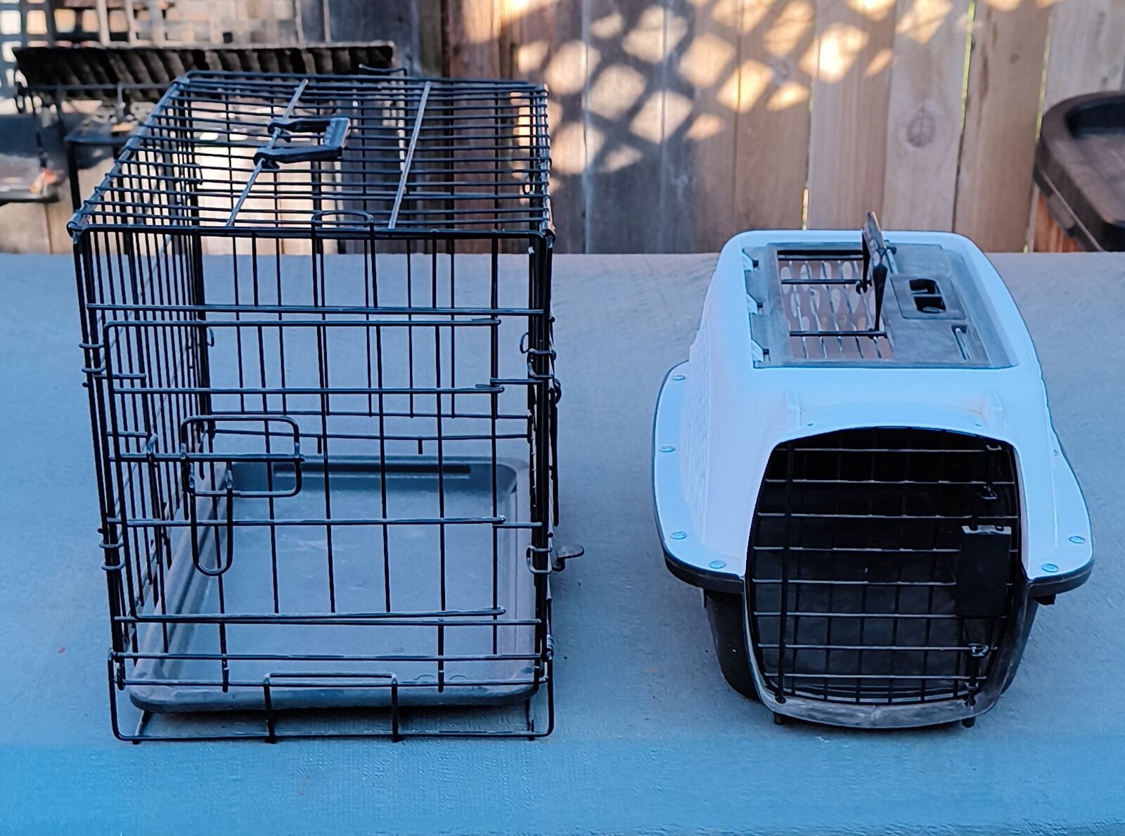 Small Pet Carrier One Wire One Regular Sold EACH Both Nice No Damage