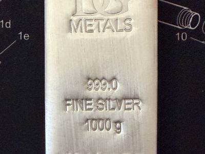 DG Metals KILO Silver bar (1000 grams)