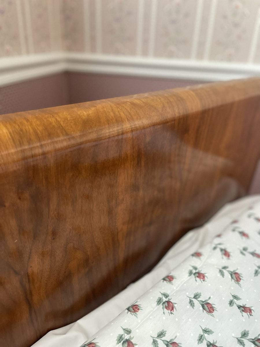 Antique twin bed frame