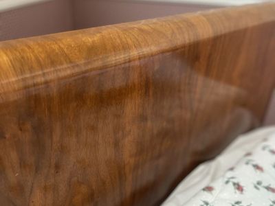 Antique twin bed frame