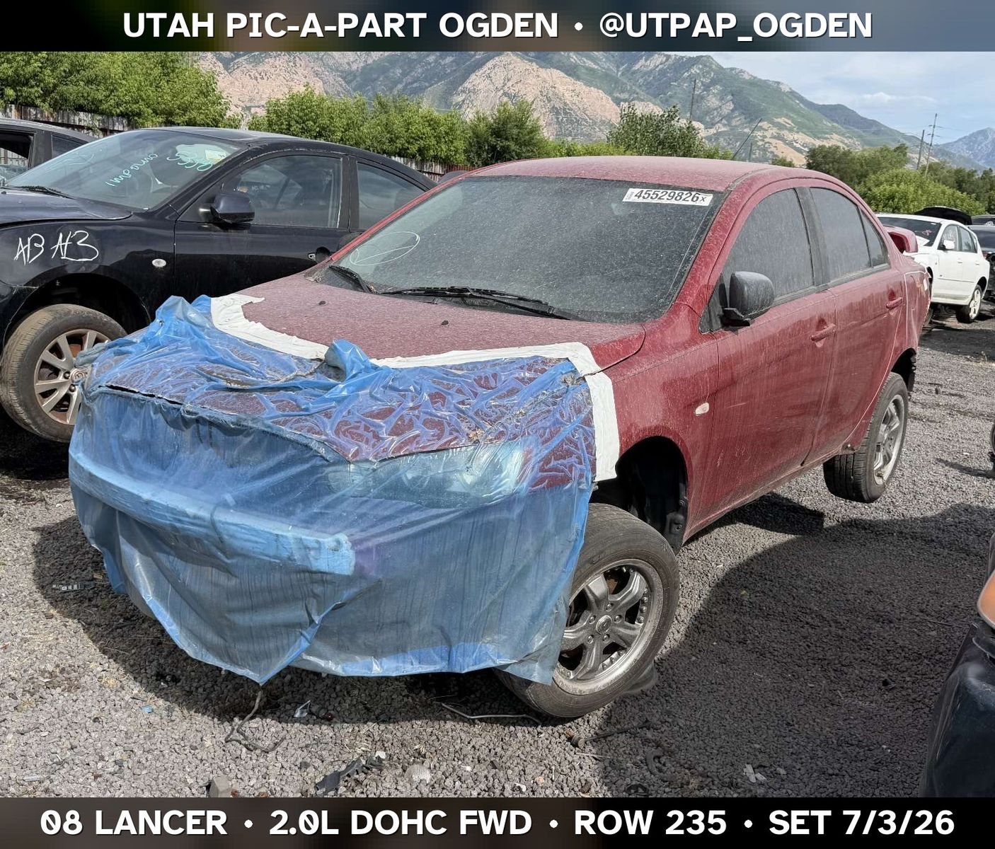 2008 Mitsubishi Lancer Parts - UTPAP Ogden