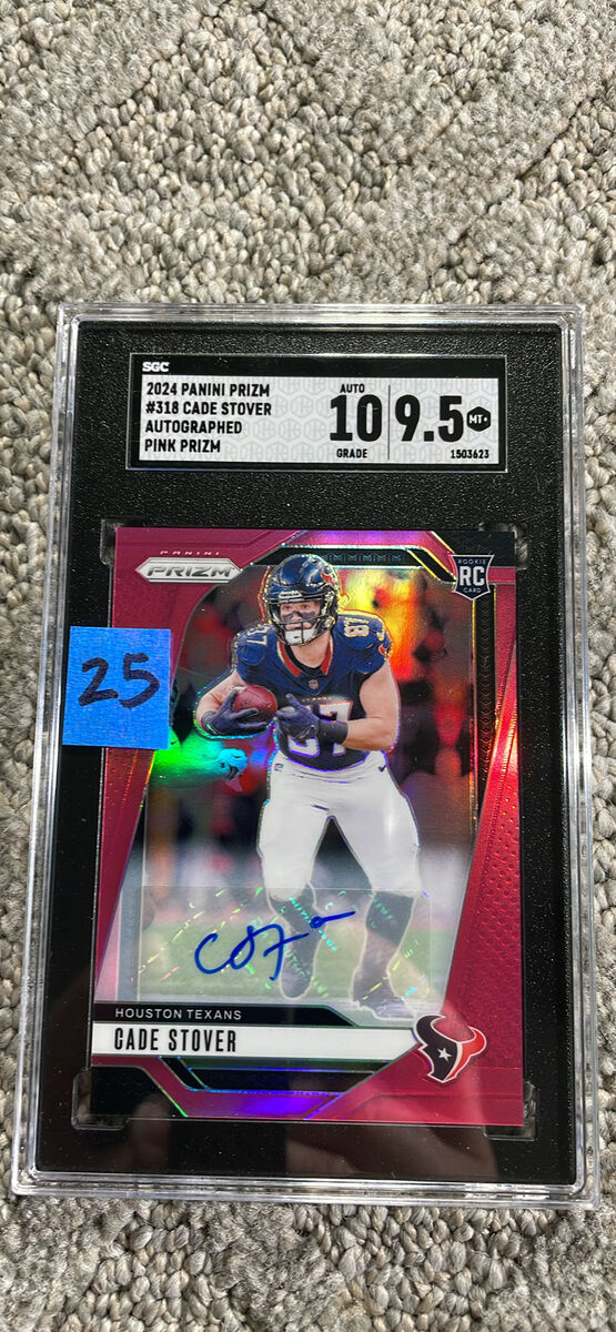 Houston Texans graded slabs Autographed