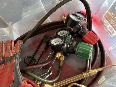 Oxygen/Acetylene Cutting Welding Torch