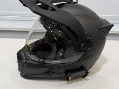 KLIM Krios Pro Adventure Helmet - Size S (55-56cm) Black - Carbon lightweight