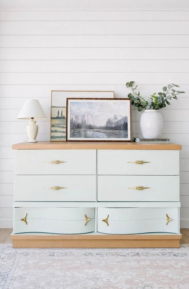 Modern Boho Chic 6 Drawer Dresser | Boho 6 Drawer Chest | Modern Dresser #4
