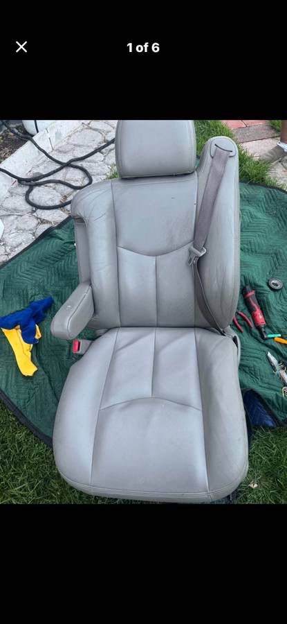 CHEVROLET SILVERADO OR GMC SIERRA 2003-2006 POWER SEAT DRIVER SIDE