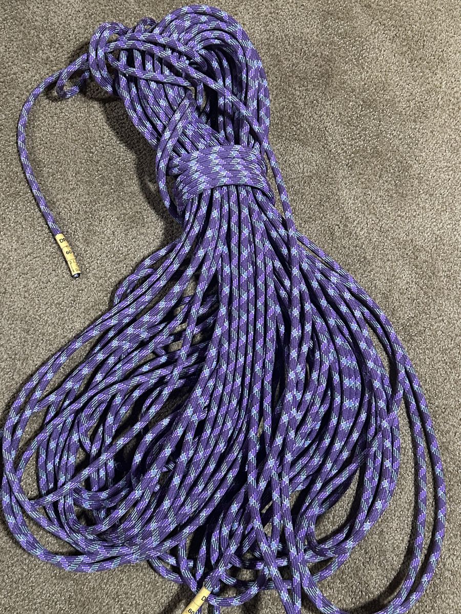 Mammut climbing rope 60M Dry