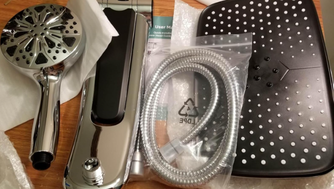 New in box shower Head