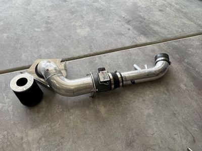 96-04 Mustang GT 4.6 Fenderwell Cold Air Intake Polished Aluminum