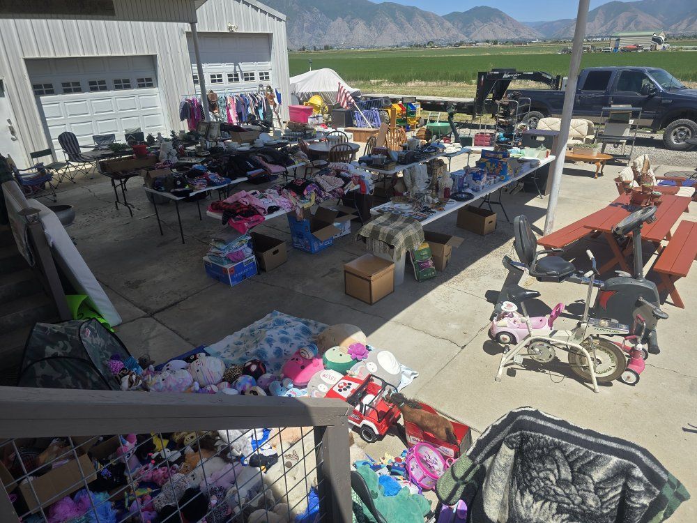 Saturday June 6 Yard Sale 1656 West 6400 South