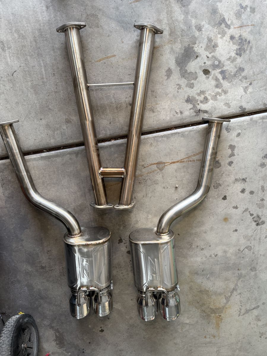 Z1 Motorsports 300ZX NA coupe 2.5 inch car back exhaust