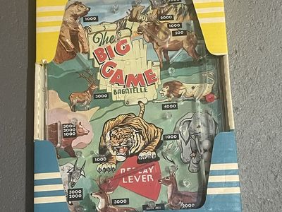 Vintage Tabletop pinball-style, “The Big Game”