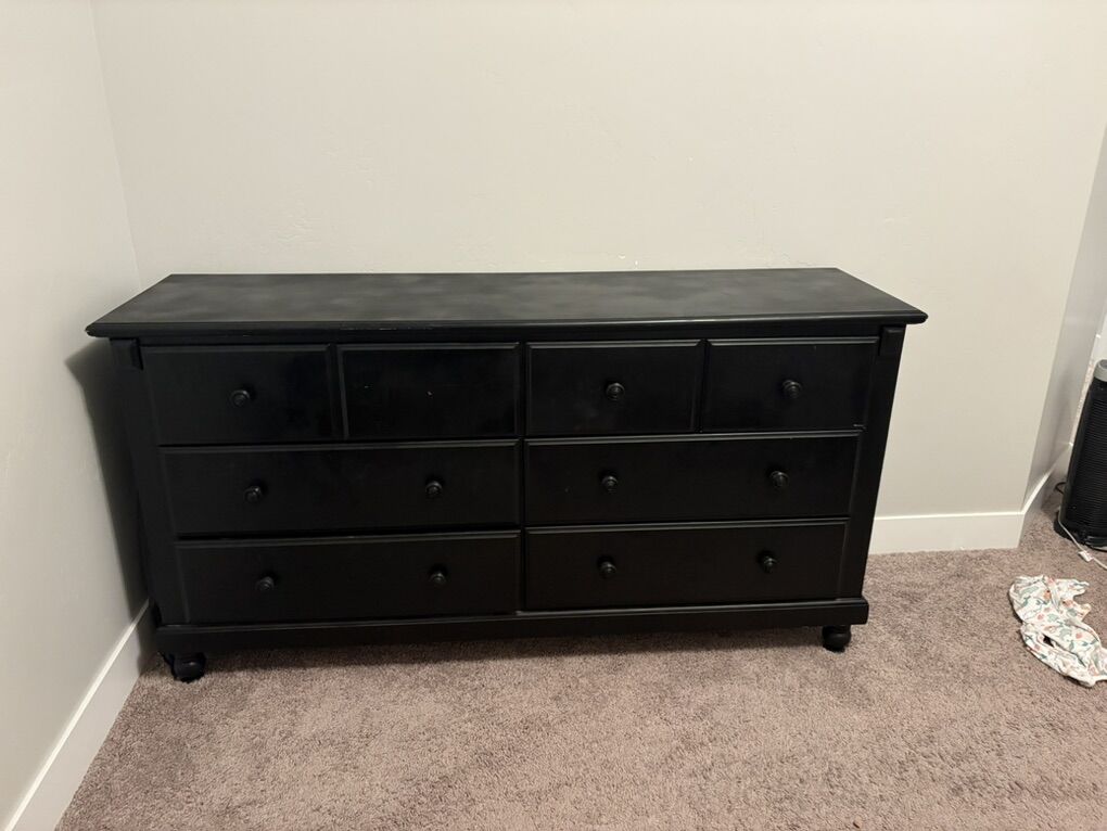 Bed Frame, Night Stands & Dresser