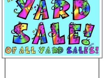 ***HUGE YARD SALE*** SATURDAY 8/15***