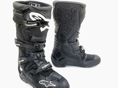 Alpinestars Tech 5 Motocross Boots (Black, 12) (482-30112-L-R2-S5)