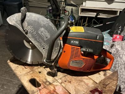K770 Husqvarna concrete saw