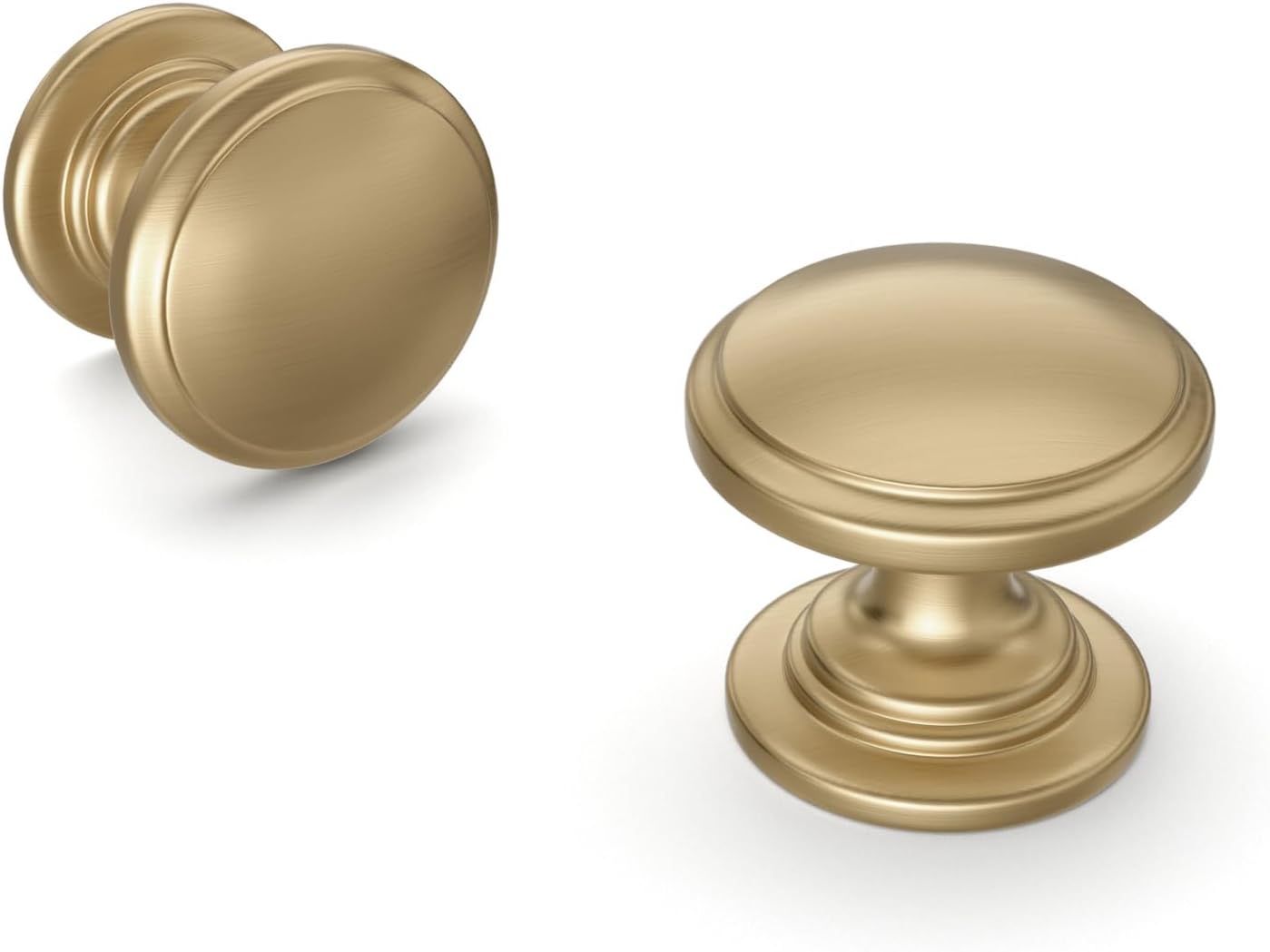 New in package- 10 Pack Champagne Bronze Cabinet hardware Knobs