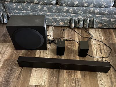 LG S80TR 5.1.3 OLED evo TV Matching Home Theater Soundbar w/ Wireless Subwoofer, Rears