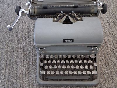 Vintage Royal Typewriter with touch control