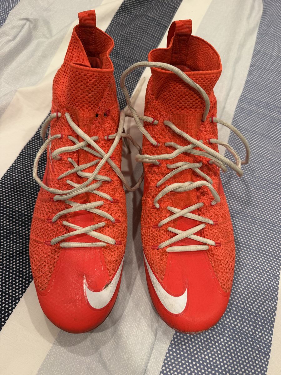 Nike Vapor Edge 360 “Untouchable” - Orange High-Top Men's Football Cleats size 12.5