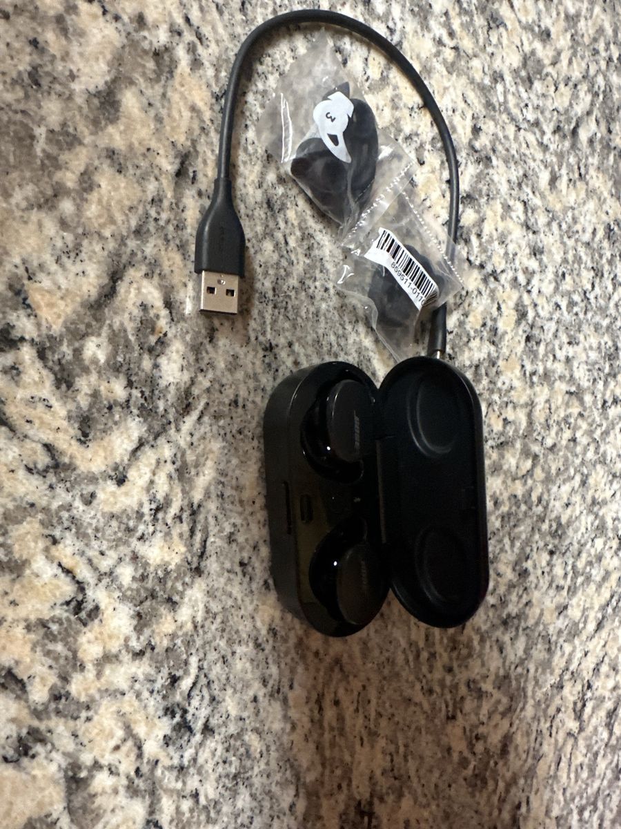 Bose Wireless Earbuds with Charging Case and Accessories 