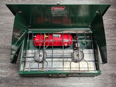 Vintage Coleman Dual Fuel Stove