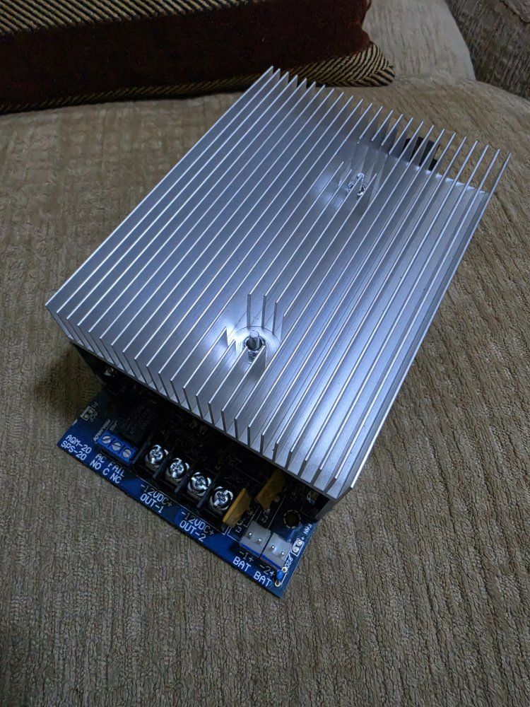 ESD SPS-20 Sw Power Supply Mod 12VDC/20A-24VDC/10A