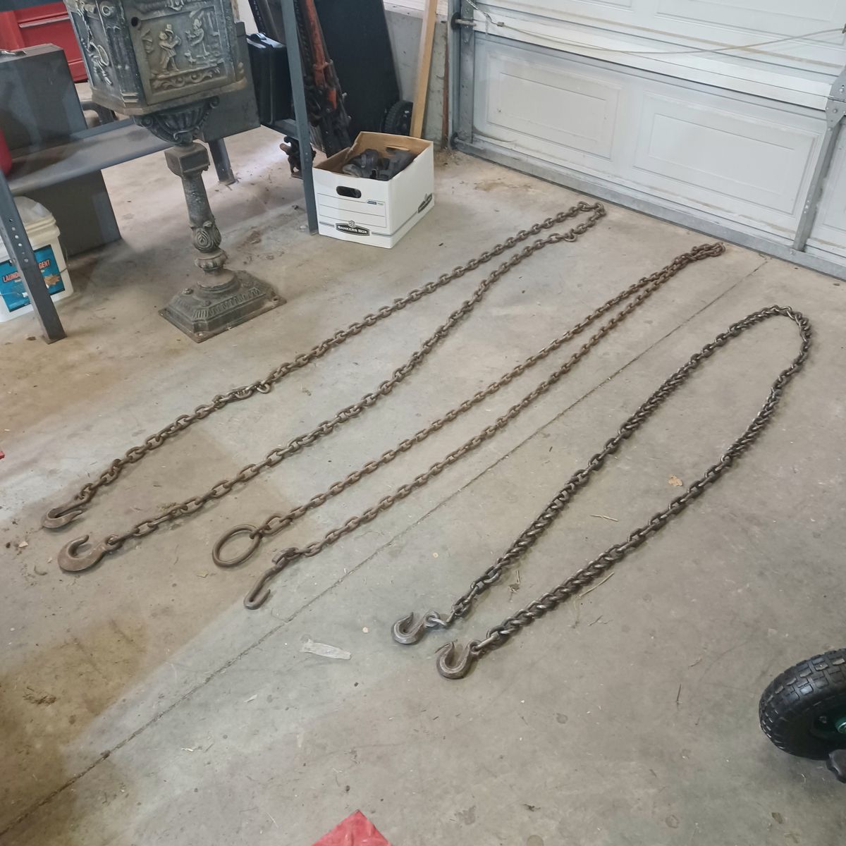 Heavy duty chains. All for $50