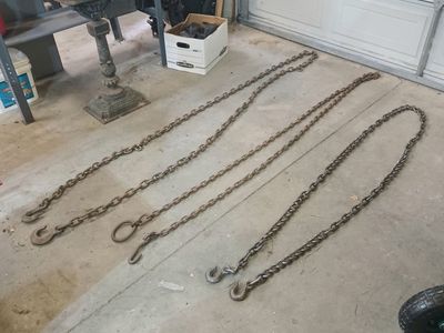 Heavy duty chains. All for $50