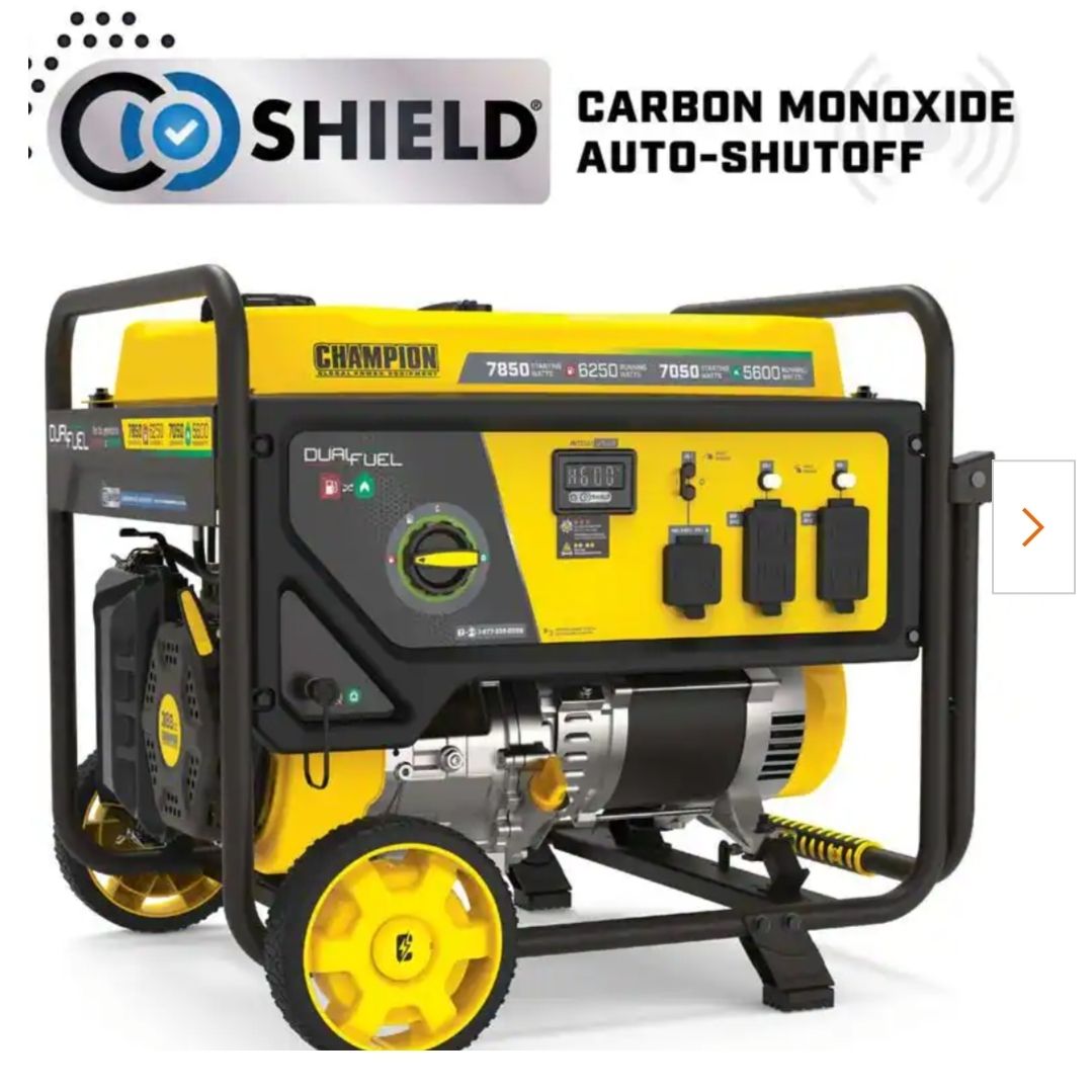 Dewalt 7850 watt generator