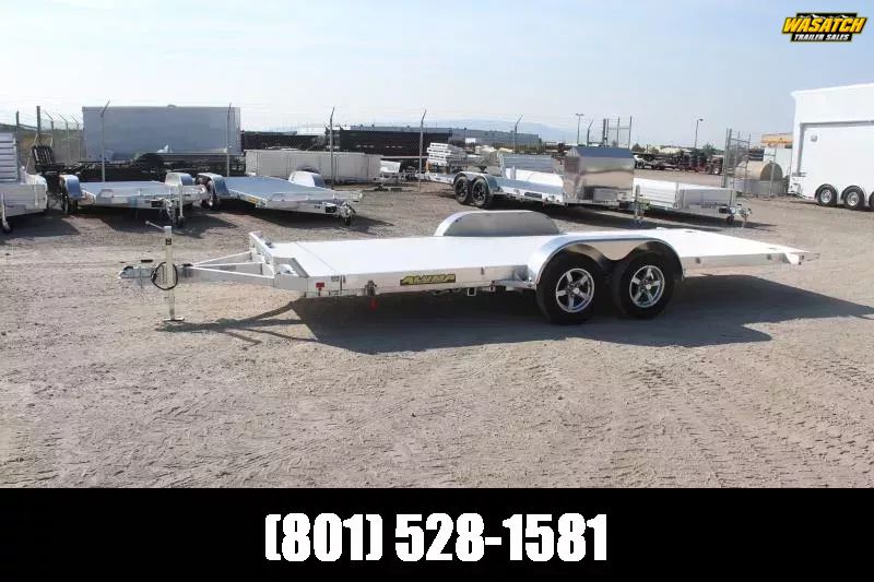 2026 Aluma 8218TILT 7x18 Aluminum Tilt Flatbed Car