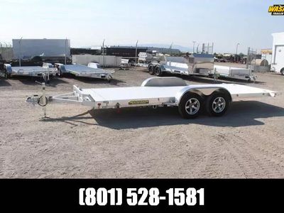 2026 Aluma 8218TILT 7x18 Aluminum Tilt Flatbed Car