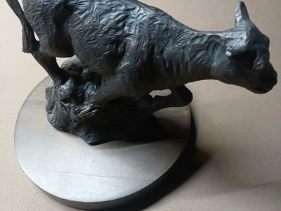 Vintage Terrance Patterson Western Sculpture "Gate Cut" (1991)