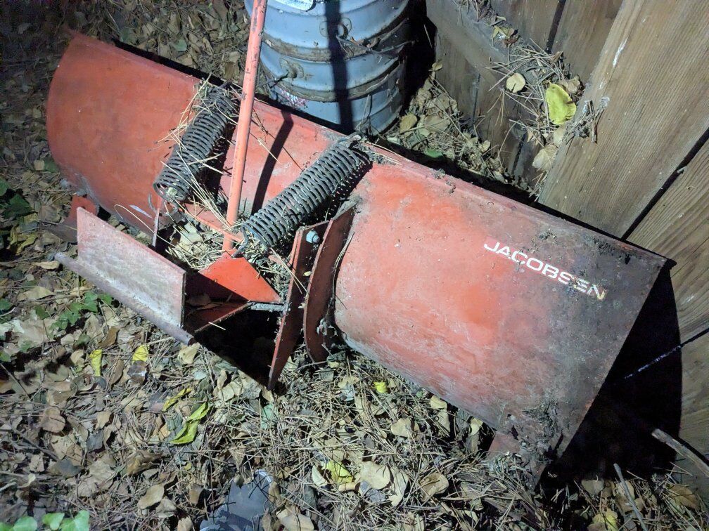 Snow plow ATV Riding mower tractor blower