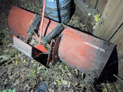 Snow plow ATV Riding mower tractor blower