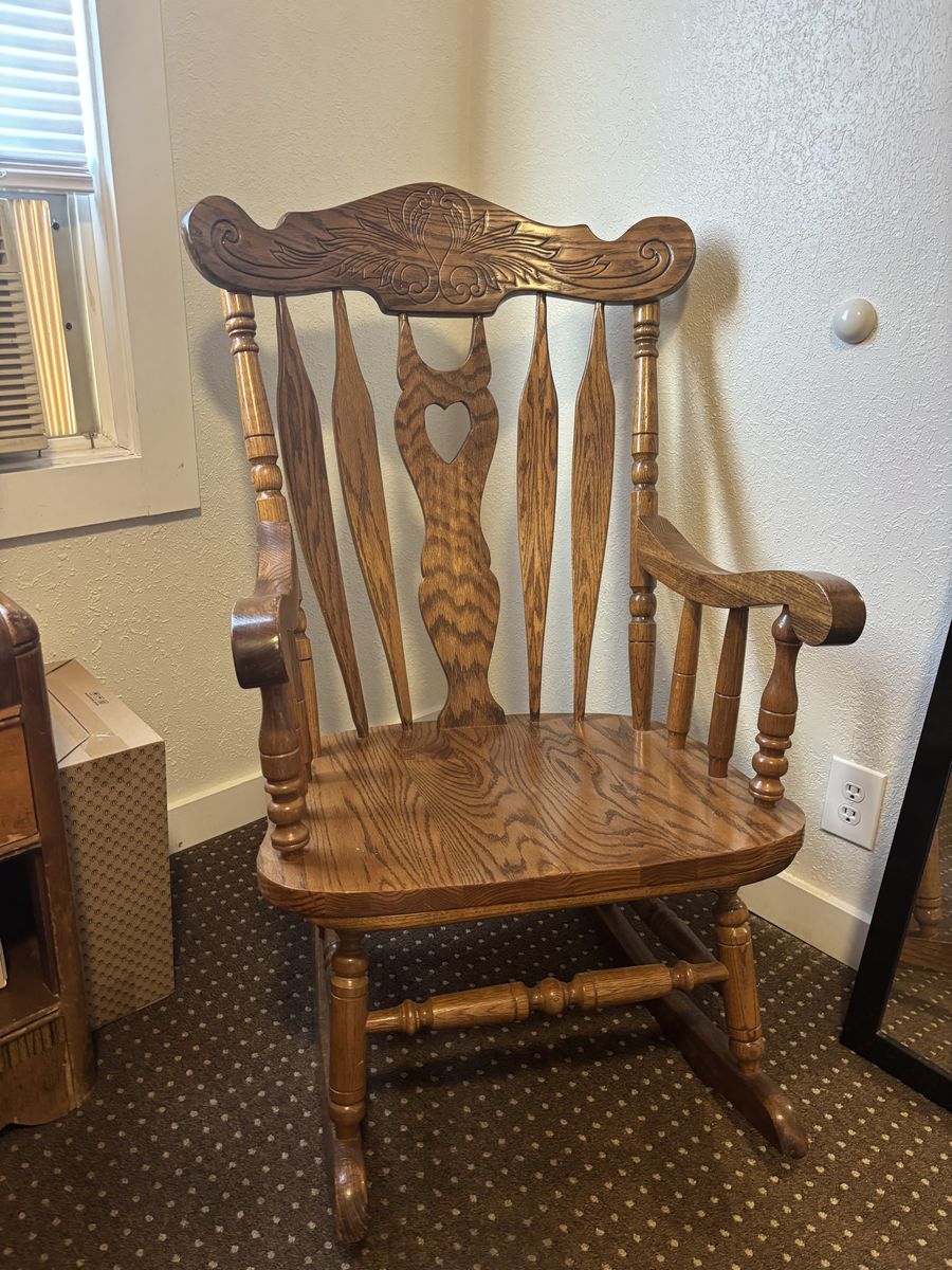 Solid Wood Rocking Chair