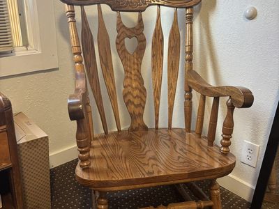 Solid Wood Rocking Chair