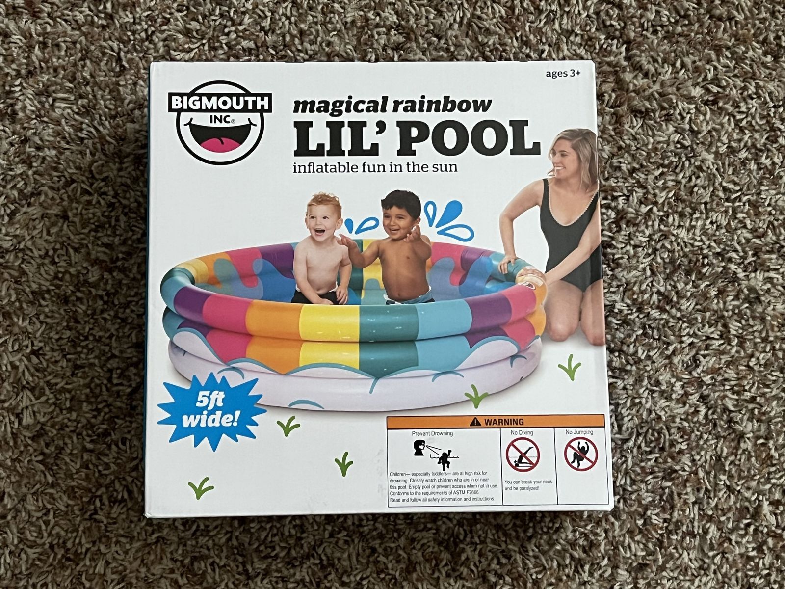 NEW: BigMouth Magical Rainbow Lil' Pool