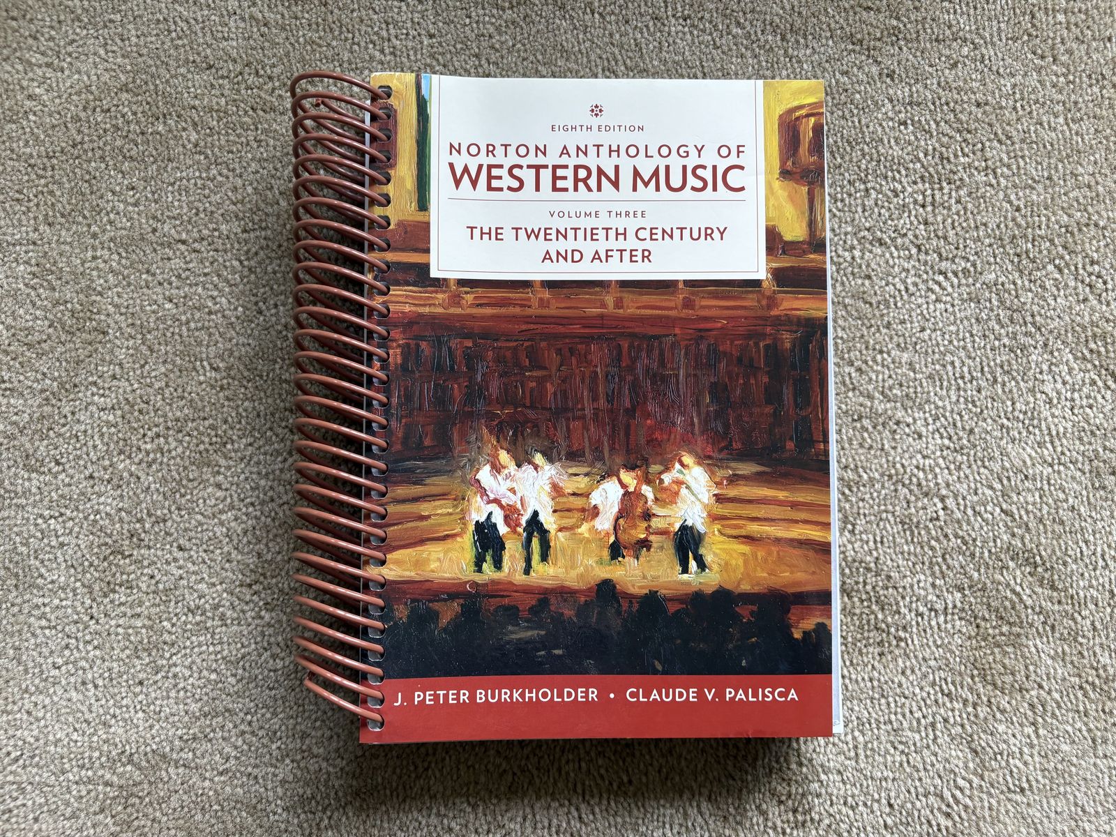 Norton Anthology of Western Music, Vol. 3 (8th Edition)