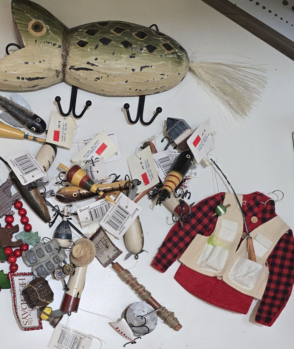 Fishing Christmas Tree Ornaments Decor