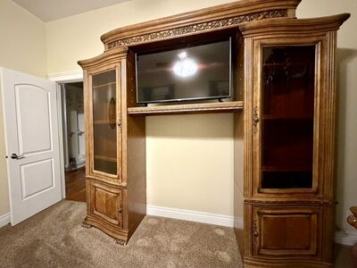 Wall Unit, Bookshelf, hutch made by Aico Furniture